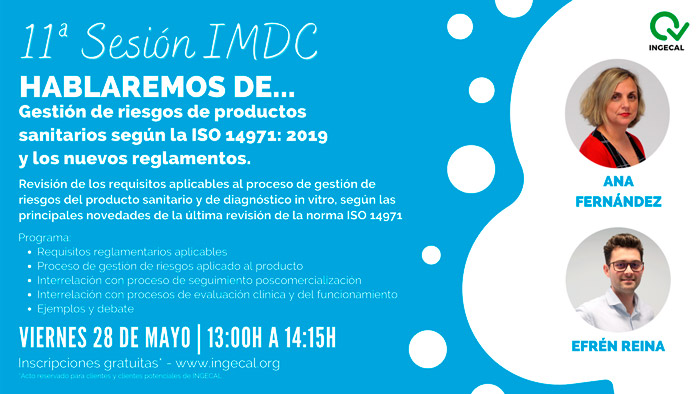 Cartell informatiu 11a sessió IMDC